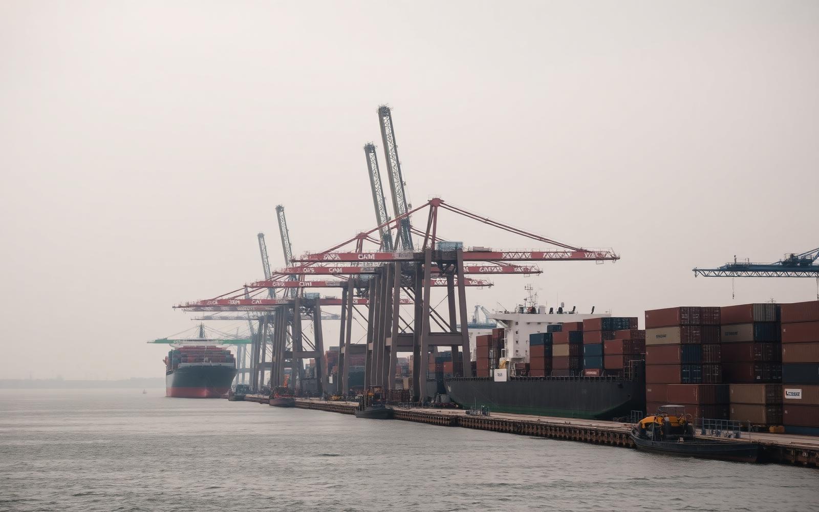Port, road and logistics infrastructure